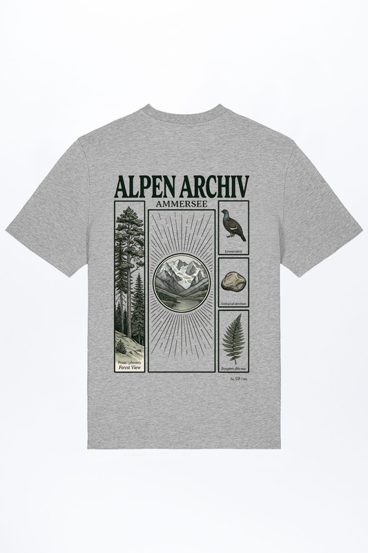 Alpen Archiv Ammersee T-Shirt für Männer