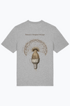 Herren-T-Shirt (Heather Grey) mit Frontprint „Nature's Original Design“