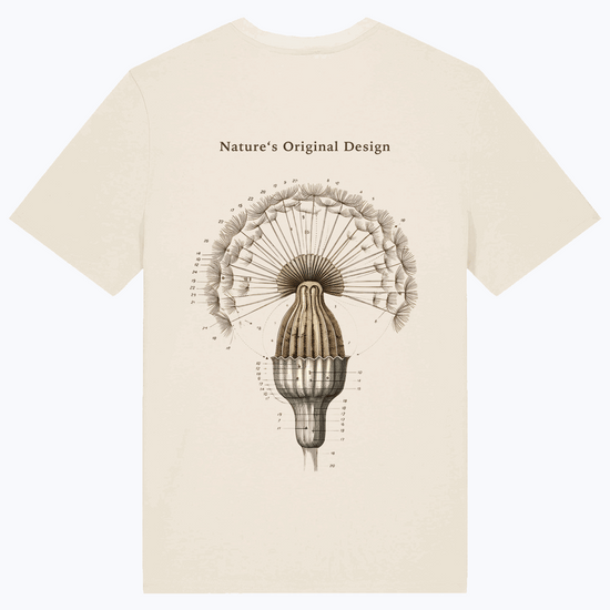 Herren-T-Shirt (Natural Raw) mit Frontprint „Nature's Original Design“
