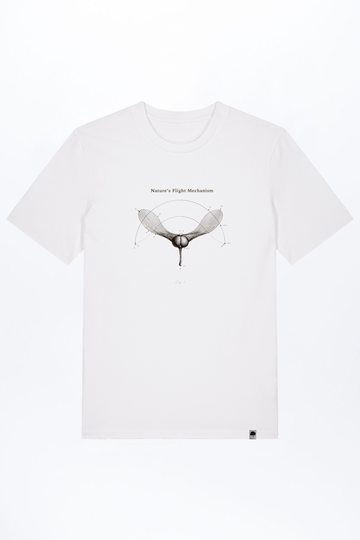 Natures Flight Mechanism Maple Seed T-Shirt für Männer