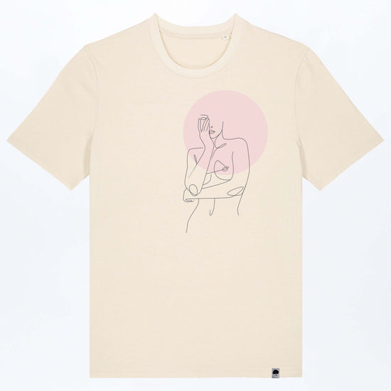 M-STTU169-Women-s-Circle-Basic-T-Shirt-aus-Bio-Baumwolle-Faire-Fashion-LAREX-Natural-Raw-Vorne