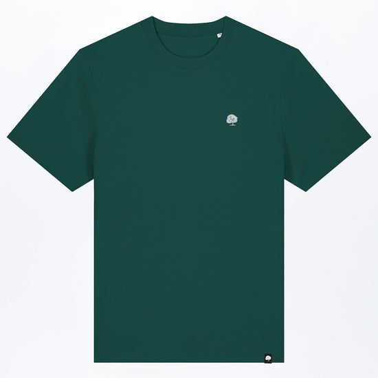 M-STTU171-Heavy-T-Shirt-mit-Stickerei-aus-Bio-Baumwolle-Mode-Oekologisch-YUCIO-Glazed-Green-Vorne