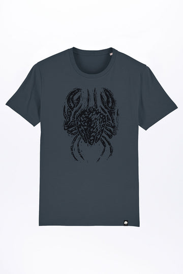 M-STTU755-Larix-Bio-T-Shirt-Standard-T-Shirt-India-Ink-Grey-Crab-Design