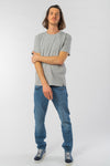 M-STTU755-Standard-Bio-Maenner-T-Shirt-Heather-Grey-Vorne