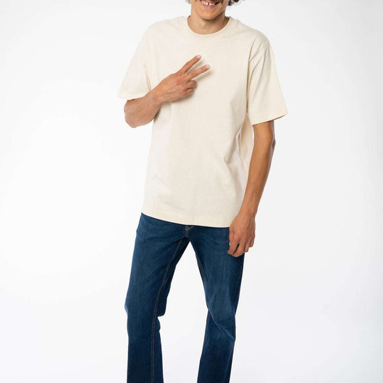 Lemon Still Growing Relaxed Heavy T-Shirt für Männer in Natural