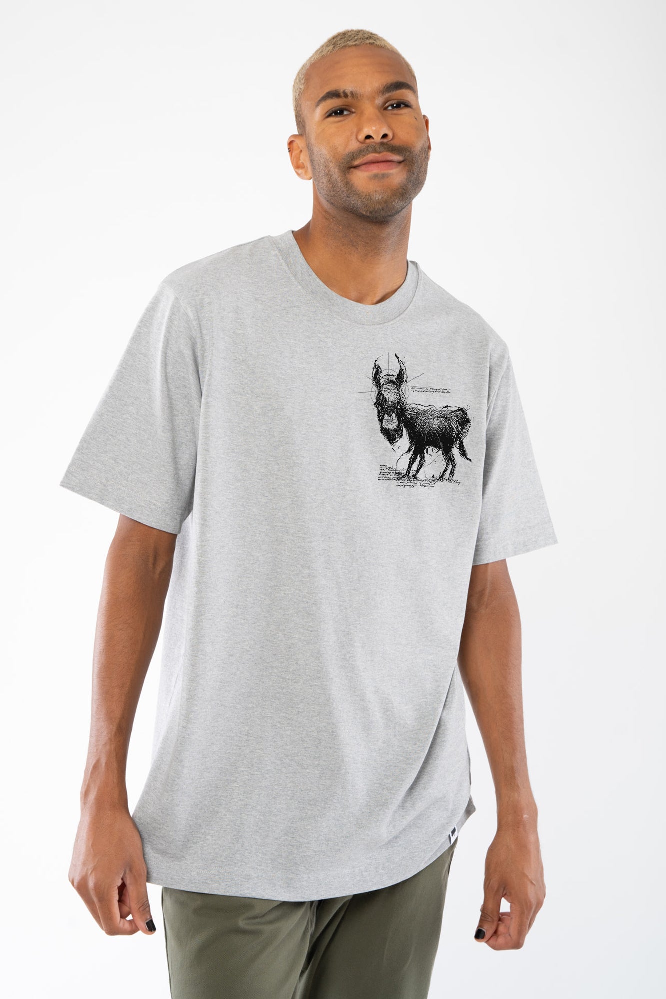 M-STTU788-T-Shirt-aus-Bio-Baumwolle-Burro-Heather-Grey-Model