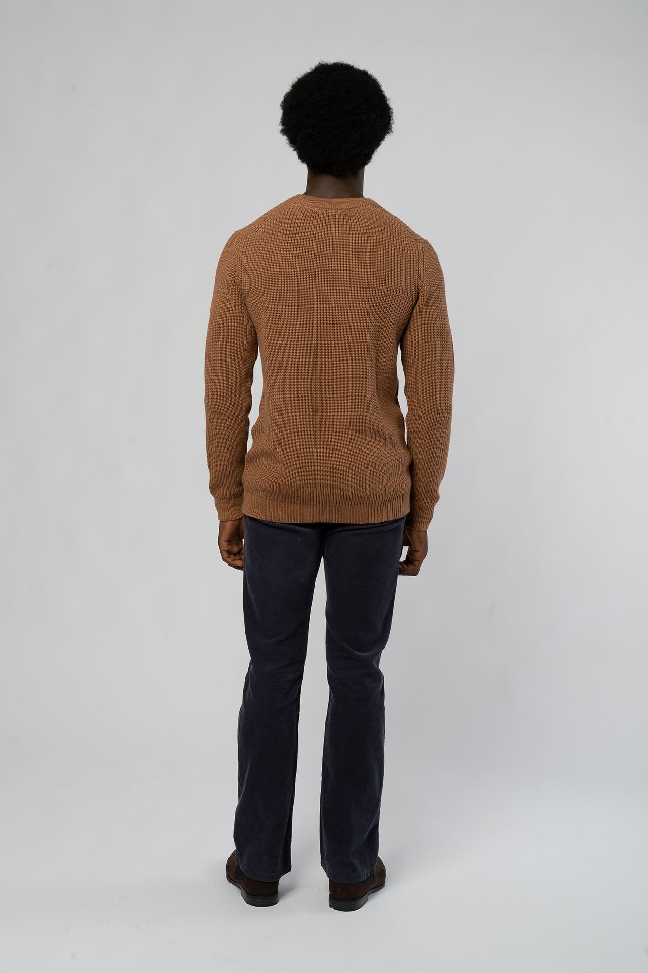 M-Strickpullover-aus-Bio-Baumwolle-Bio-Fair-Kleidung-Camel-Hinten