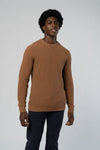 M-Strickpullover-aus-Bio-Baumwolle-Bio-Fair-Kleidung-Camel-Vorne