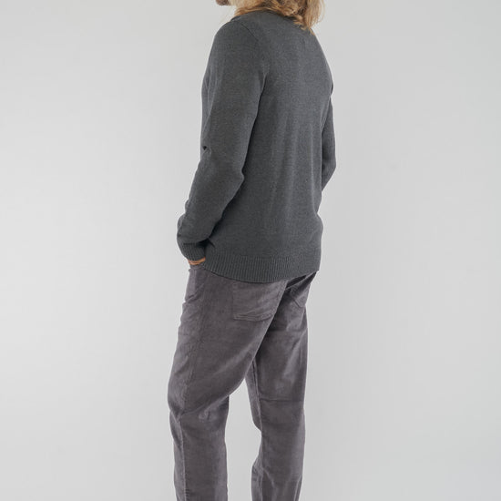 M-TCM2545-Highline-Cotton-Crew-Sweater-aus-Bio-Baumwolle-Naturmode-Online-Herren-ANTIOCHA-Dark-Grey-Heather-Hinten10HLoHeqhBZwi