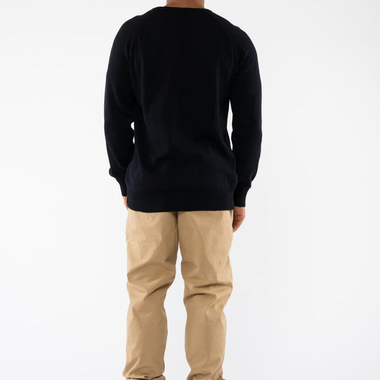 M-mw-200-310-Leichter-Strickpullover-aus-Bio-Baumwolle-Natur-Mode-GUPTA-Black-Hinten