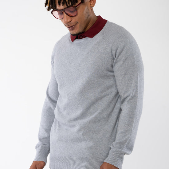 M-mw-200-310-Leichter-Strickpullover-aus-Bio-Baumwolle-Natur-Mode-RIZZER-Grey-Blend-Vorne2