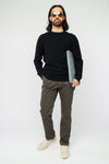 M-mw-252-301-MAGESH-Rippstrickpullover-aus-Bio-Baumwolle-Fair-Gehandelte-T-Shirts-Herren-RESSEN-Schwarz-Style