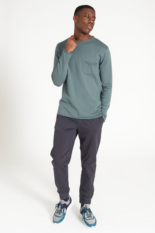 Light Knit Crew Neck aus Bio Baumwolle