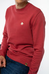 STSU823-sweater-fuer-maenner-crew-neck-bio-Red-Earth-detail