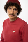 STSU823-sweater-fuer-maenner-crew-neck-bio-Red-Earth-front