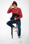 STSU823-sweater-fuer-maenner-crew-neck-bio-Red-Earth-full