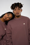 STSU857-boxy-sweatshirt-aus-bio-baumwolle-fair-produzierte-mode-unisex-Kaffa-Coffee-front