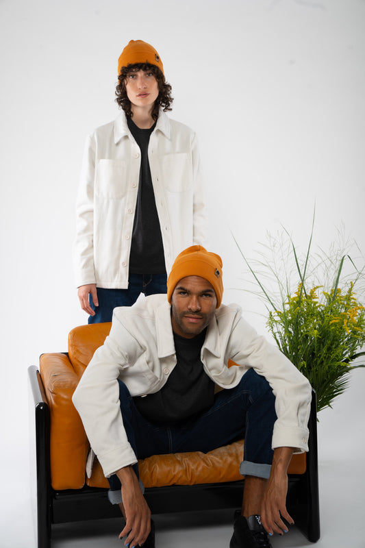 STTAU772 Beanie für Unisex aus Bio Baumwolle Recyceltes Polyester Organic, Vorderansicht
