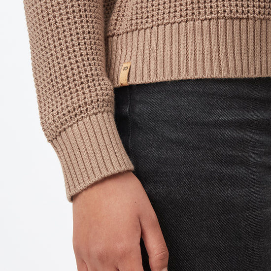 TCW2715-crew-sweater-oekomode-foxtrot-brown-side