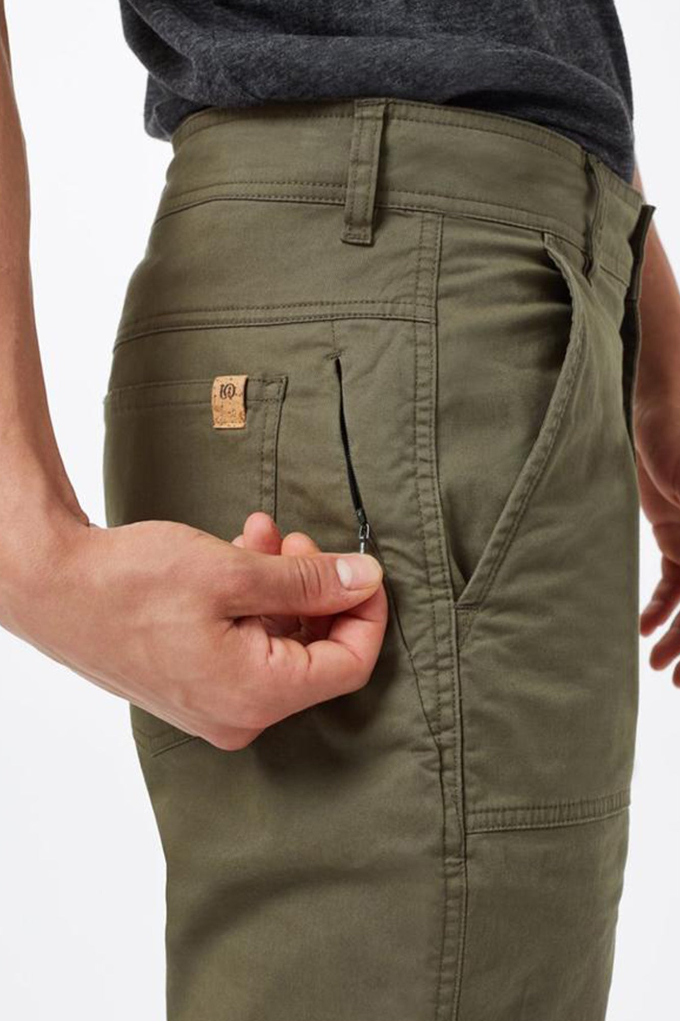 Tentree-Stretch-Twill-Everyday-Jogger-in-Olive-Night-Green-3