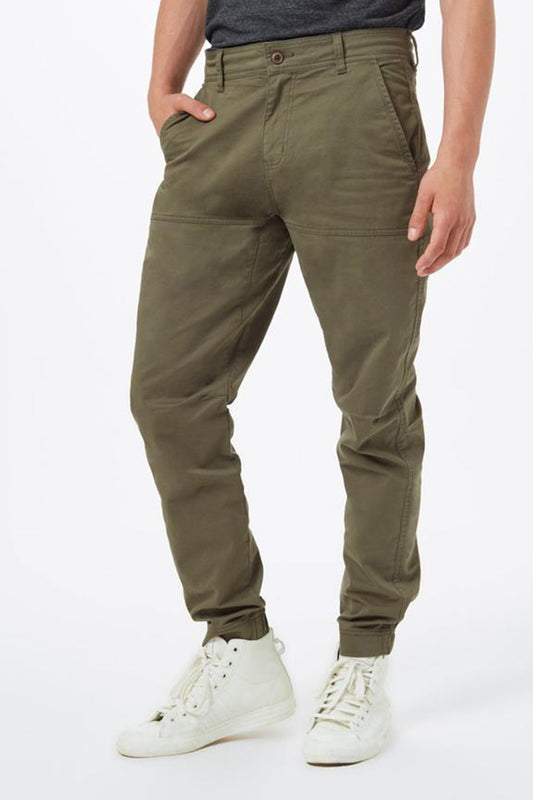 Tentree-Stretch-Twill-Everyday-Jogger-in-Olive-Night-Green
