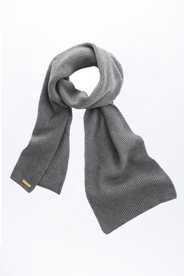 U-23107-FERRARA-Schal-aus-Bio-Baumwolle-Fair-Trade-Kleidung-Onlineshop-EICKUH-Grey-Melange-Vorne