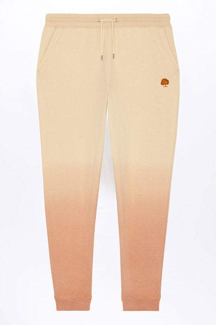 U-STBM570-Dip-Dye-Jogginghose-aus-Bio-Baumwolle-Bio-Mode-Online-Unisex-ZUHAL-Dip-Dye-MushroomBarley-Vorne5