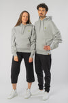 U-STSU856-Boxy-Hoodie-aus-Bio-Baumwolle-Bio-Baumwolle-Kleidung-Unisex-SAIGA-Heather-Grey-Vorne3