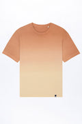 U-STTU757-Dip-Dye-Boxy-T-Shirt-aus-Bio-Baumwolle-Faire-Trade-Kleidung-Unisex-GHAZAL-Dip-Dye-MushroomBarley-Vorne7