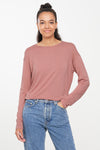 Casual Longsleeve aus Bio Baumwolle & ECOVERO™
