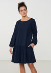 W-105013-NEPETA-Webkleid-aus-Tencel-Mode-Onlineshop-VALPARES-Dark-Navy-Vorne2
