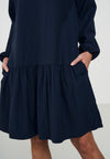 W-105013-NEPETA-Webkleid-aus-Tencel-Mode-Onlineshop-VALPARES-Dark-Navy-Vorne4