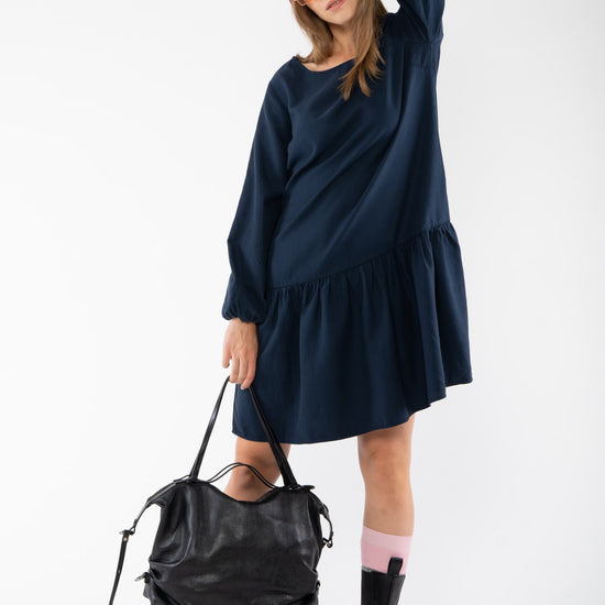 W-105013-NEPETA-Webkleid-aus-Tencel-Mode-Onlineshop-VALPARES-Dark-Navy-Vorne5