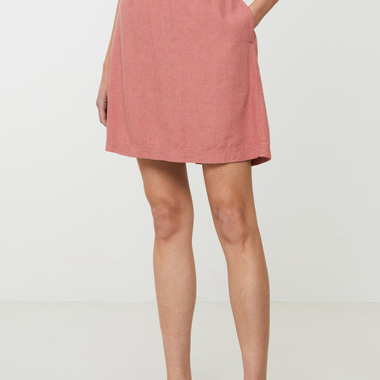 W-105032-ZEDOARY-Rock-aus-ECOVERO-Online-Shop-Mode-GONDOLEO-Ash-Rose-Vorne2