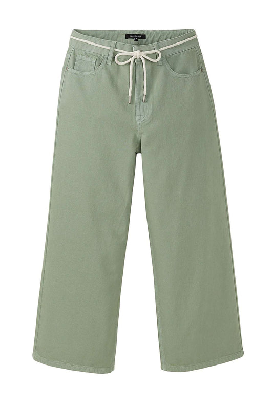 W-106008-ERICA-Hose-aus-Bio-Baumwolle-Kleidung-Fair-Trade-Bio-Frauen-JOINA-Leaf-Green-Vorne