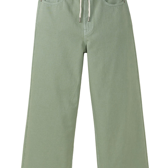 W-106008-ERICA-Hose-aus-Bio-Baumwolle-Kleidung-Fair-Trade-Bio-Frauen-JOINA-Leaf-Green-Vorne