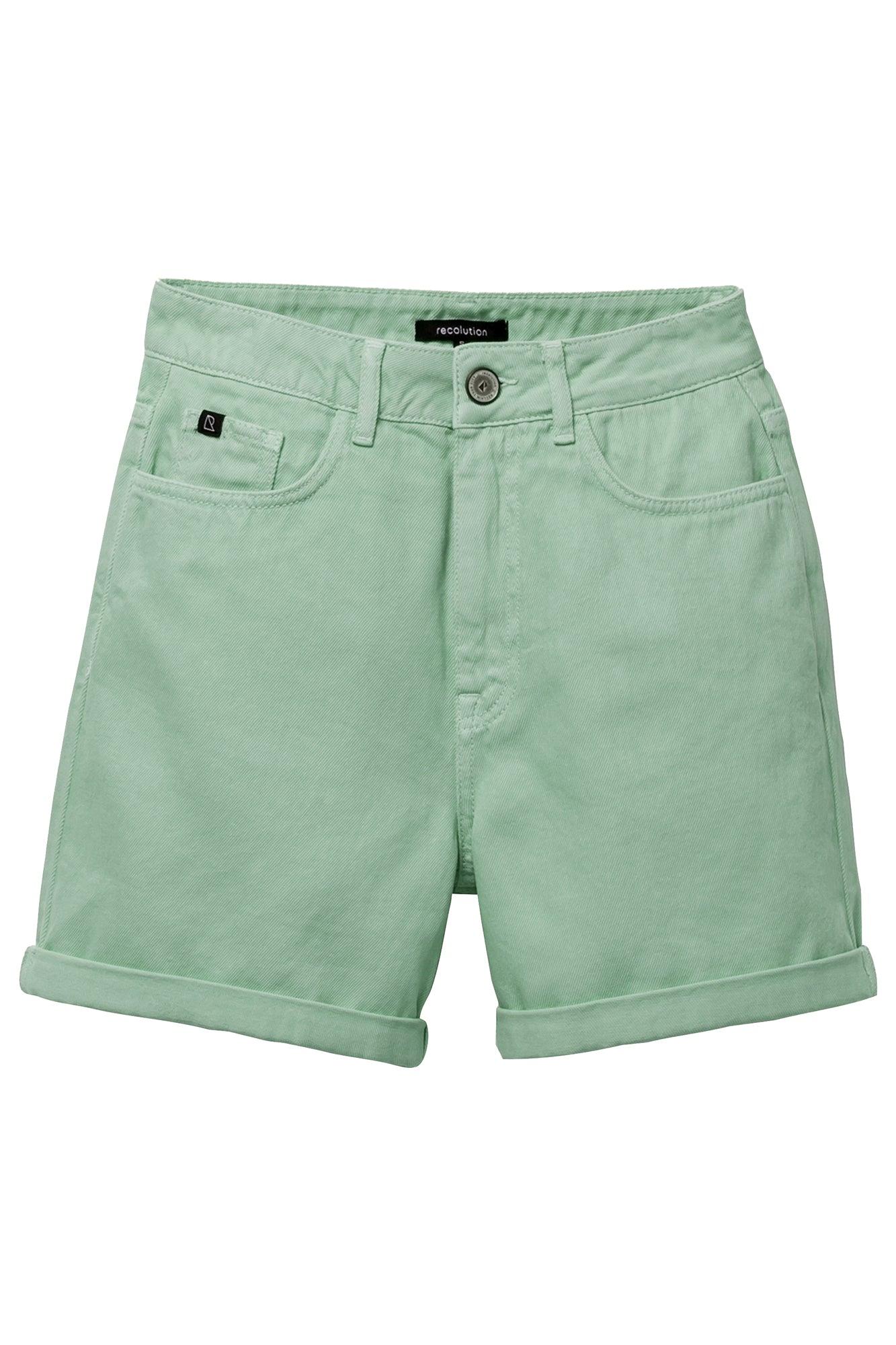 W-106028-ELODEA-Shorts-aus-Bio-Baumwolle-Mode-Onlineshop-BERKANIA-Leaf-Green-Vorne5