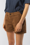 W-2050f-Micro-Chino-Shorts-aus-Bio-Baumwolle-Oeko-Klamotten-Frauen-ALDONNA-Braun-Vorne3