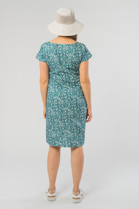 ALIDIA Kleid für Damen aus Leinen, Vorderansicht