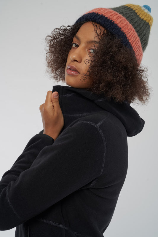 COZIENA Jacke für Damen in Black, Detailansicht