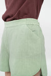 W-2250f-Leinen-Shorts-aus-Leinen-Mode-Fair-Produziert-Frauen-FAMOJI-Green-Detail