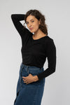 W-365-TENCEL-TM-Longsleeve-Damen-aus-Bio-Baumwolle-TENCEL-TM-Mode-Online-Shop-Grey-Black-Vorne2