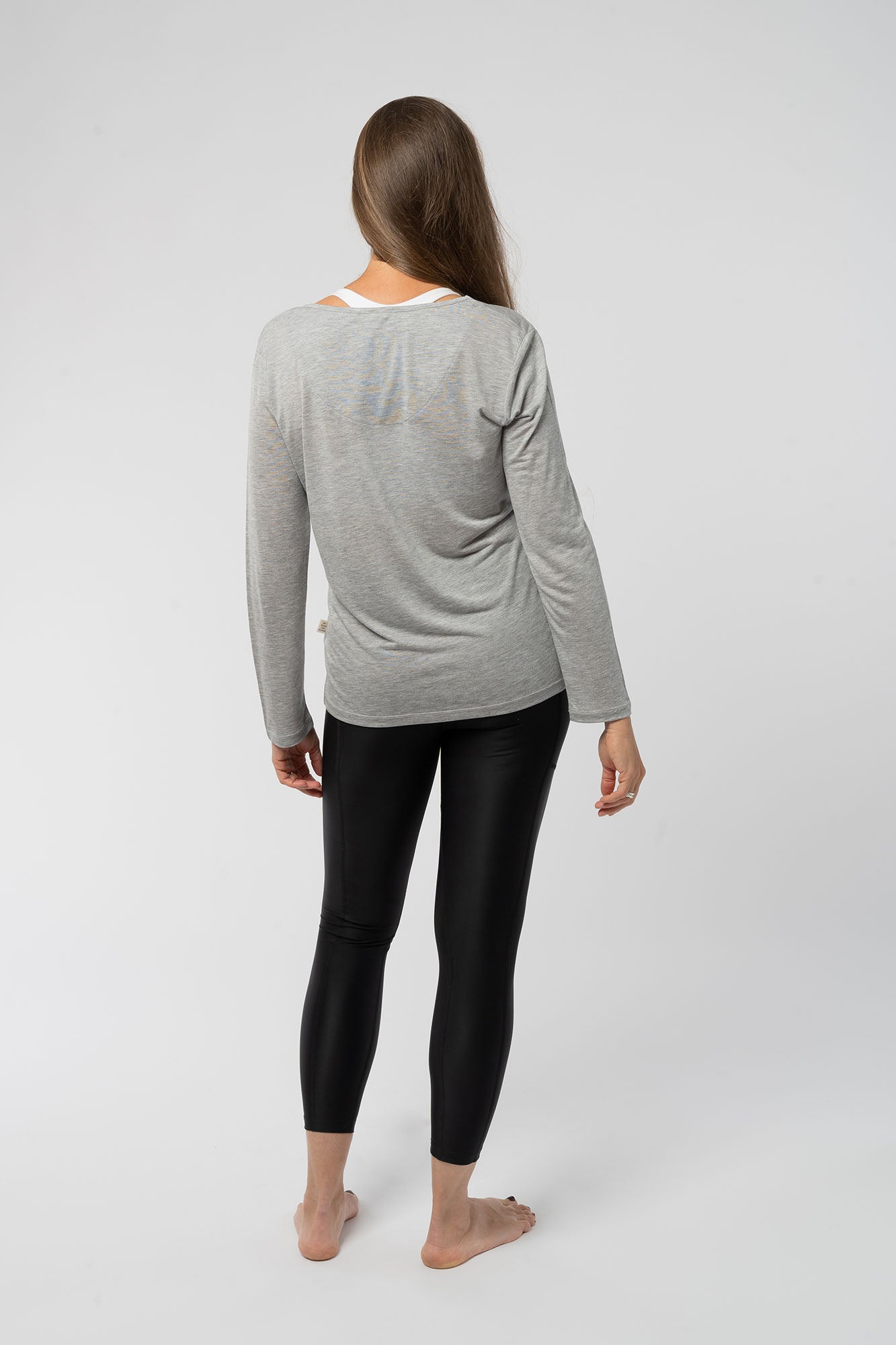W-365-TENCEL-TM-Longsleeve-Damen-aus-Bio-Baumwolle-TENCEL-TM-Mode-Online-Shop-Grey-Melange-Hinten
