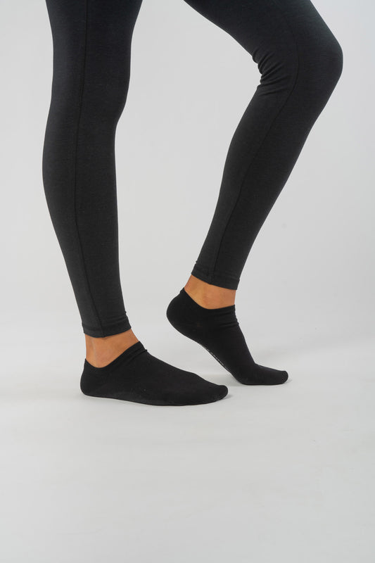 FIDUCIA Sneaker für Damen aus Bio Baumwolle in Black, Vorderansicht