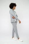W-63241-LAMINA-Kapuzenjacke-aus-Bio-Baumwolle-Oeko-Mode-Frauen-ZELENKA-Grey-Melange-Seite
