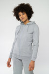 W-63241-LAMINA-Kapuzenjacke-aus-Bio-Baumwolle-Oeko-Mode-Frauen-ZELENKA-Grey-Melange-Vorne