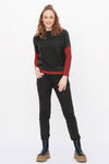 W-63879-HILLA-Longsleeve-Shirt-aus-Bio-Baumwolle-Kleidung-Bio-Baumwolle-MITROBELL-Burnt-Brick-Vorne2