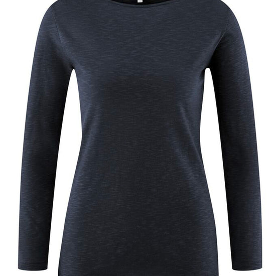 W-63879-HILLA-Longsleeve-Shirt-aus-Bio-Baumwolle-Kleidung-Bio-Baumwolle-MITROBELL-Ink-Blue-Vorne2
