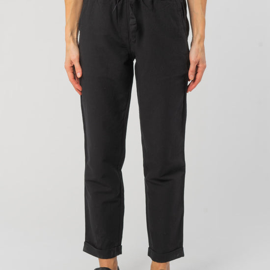 W-66517-Legere-Sommerhose-aus-Bambus-Bio-Baumwolle-Mode-Bio-Fair-Frauen-LUCIDA-Black-Vorne2