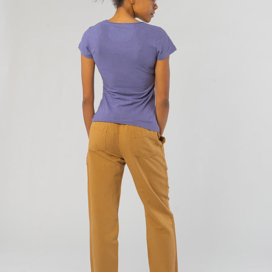 W-66517-Legere-Sommerhose-aus-Bambus-Bio-Baumwolle-Mode-Bio-Fair-Frauen-LUCIDA-Tobacco-Vorne1